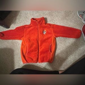 2T orange Oklahoma State University OSU jacket